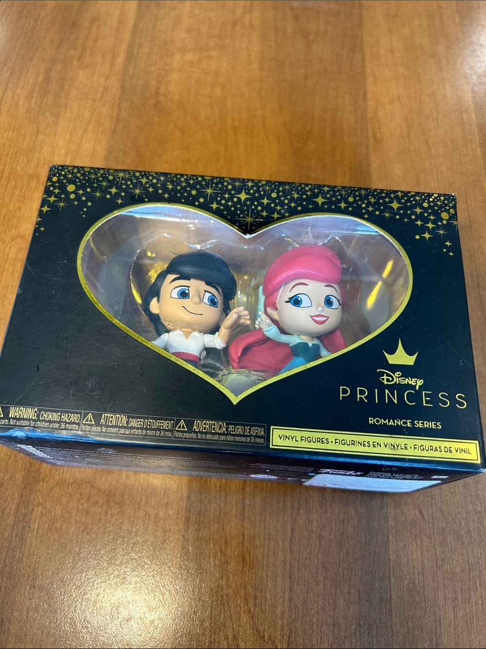 Disney Vinyl Figures - Ariel with Pink Hair & Eric with Blue Outfit